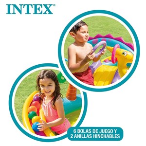 استخر و پارک آبی کودک اینتکس intex مدل دینو کد 57135_اسباب بازی