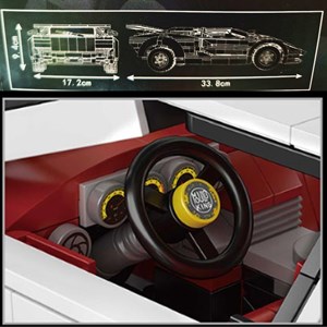 لگو تکنیک ماشین لامبورگینی 1495 قطعه مدل Mould King 10045 Lambo-Coutach_اسباب بازی