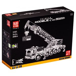 لگو تکنیک ماشین جرثقیل کنترلی 2590 قطعه با 8 موتور مدل Mould King 13101 _اسباب بازی