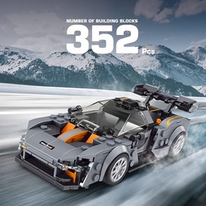 لگو تکنیک ماشین مسابقه مک لارن سننا 352 قطعه مدل Mould King Senna Car Model Building Set 27008_اسباب بازی