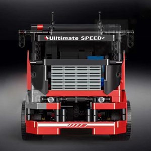 لگو تکنیک کامیون مسابقهای کنترلی 570 قطعه مدل MOULD KING 15002 Race Truck_اسباب بازی