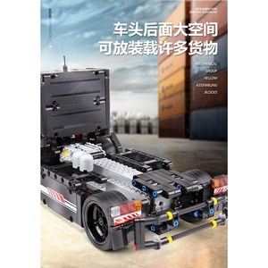 لگو تکنیک کامیون مسابقهای کنترلی 570 قطعه مدل MOULD KING 15002 Race Truck_اسباب بازی