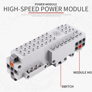 لگو تکنیک کامیون حمل و نقل کنترلی 577 قطعه مدل MOULD KING 15003 RC Transport Truck Remote Contro_اسباب بازی