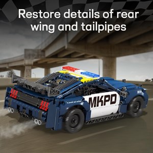 لگو تکنیک ماشین پلیس 786 قطعه مدل Mould King 15073 Barricade_اسباب بازی