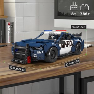 لگو تکنیک ماشین پلیس 786 قطعه مدل Mould King 15073 Barricade_اسباب بازی