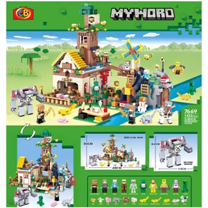لگو ماینکرافت 1402 قطعه مدل Minecraft My World 7669_اسباب بازی