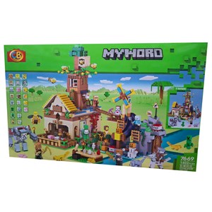 لگو ماینکرافت 1402 قطعه مدل Minecraft My World 7669_اسباب بازی