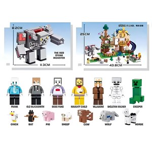 لگو ماینکرافت 1016 قطعه مدل Minecraft My World 7651_اسباب بازی