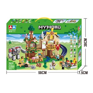 لگو ماینکرافت 1016 قطعه مدل Minecraft My World 7651_اسباب بازی