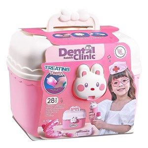 اسباب بازی ست دندان پزشکی 28 تکه طرح خرگوش Rabbit Dental Set_اسباب بازی