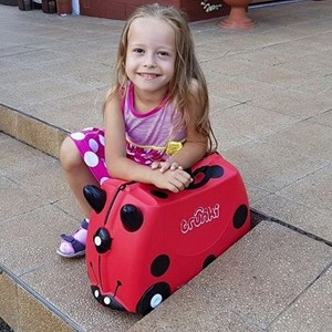 چمدان سواری کودک با ظرفیت 18 لیتر طرح کفشدوزک مدل 0092 Trunki 18L_اسباب بازی