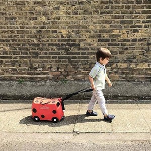 چمدان سواری کودک با ظرفیت 18 لیتر طرح کفشدوزک مدل 0092 Trunki 18L_اسباب بازی