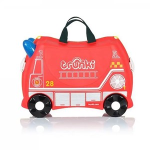 چمدان سواری کودک با ظرفیت 18 لیتر طرح ماشین آتش نشانی مدل 00254 Trunki 18L_اسباب بازی