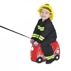 چمدان سواری کودک با ظرفیت 18 لیتر طرح ماشین آتش نشانی مدل 00254 Trunki 18L_اسباب بازی