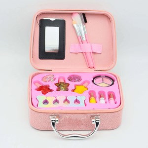 کیف لوازم آرایشی طرح یونیکورن رنگ سرخابی مدل Beauty Make-up B160_اسباب بازی