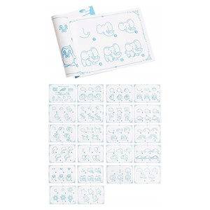 سفره نقاشی جادویی با قابلیت رنگ آمیزی با آب مدل 52_1022 Magic Water Drawing Mat for Painting and Doodling_اسباب بازی
