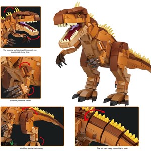 لگو کریتور دایناسور 1013 قطعه مدل Dawdix Dinosaur Building Kit FC6255_اسباب بازی