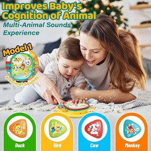 اسباب بازی کتاب موزیکال و آموزشی طرح زرافه_اسباب بازی