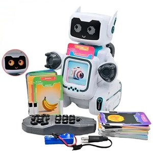 ربات اسباب بازی کنترلی تعاملی رقصنده با فلش کارت‌های سخنگو مدل Remote Control Robot Toys 44_اسباب بازی