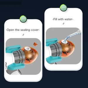 تفنگ اسباب بازی موزیکال فضانورد دودزا همراه با پروژکتور مدل Toy Gun with Mist Spray 922_اسباب بازی