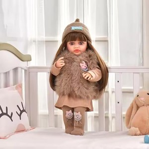 عروسک سیلیکونی دختر بچه 55 سانتی مدل Shiksha Mart_اسباب بازی