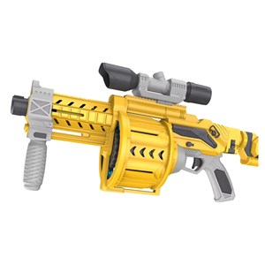 تفنگ اسباب بازی تیر اسفنجی بلستر تک تیر و رگباری مدل Gun With Soft Bullets 582_اسباب بازی