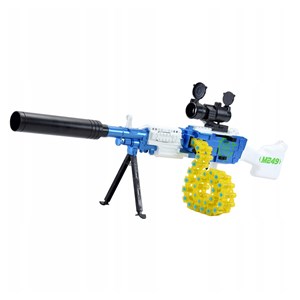 تفنگ اسباب بازی مسلسل شارژی تیر اسفنجی مدل 1002_اسباب بازی