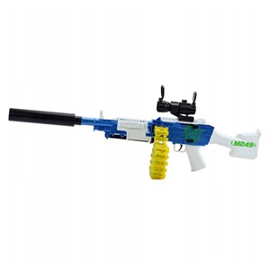 تفنگ اسباب بازی مسلسل شارژی تیر اسفنجی مدل 1002_اسباب بازی