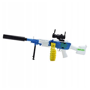 تفنگ اسباب بازی مسلسل شارژی تیر اسفنجی مدل 1002_اسباب بازی