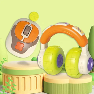 ست اسباب بازی هدفون کودک همراه با موس مدل Baby Music Set 6676_اسباب بازی