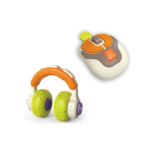 ست اسباب بازی هدفون کودک همراه با موس مدل Baby Music Set 6676_اسباب بازی