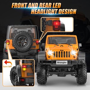 ماشین کنترلی جیپ آفرود مقیاس 1:14 مدل Jeep Wrangler DOUBLE E_اسباب بازی