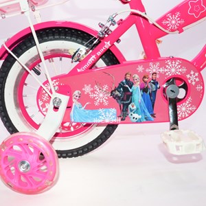 دوچرخه شهری کودک سایز 12 رنگ سرخابی طرح فروزن مدل اسمارت Smart_اسباب بازی