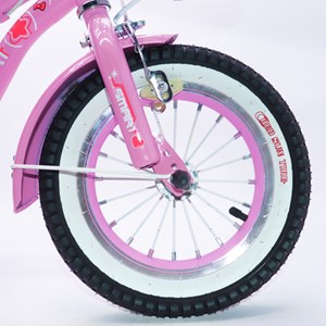 دوچرخه شهری کودک سایز 12 رنگ صورتی طرح کیتی مدل اسمارت Smart_اسباب بازی