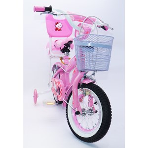 دوچرخه شهری کودک سایز 12 رنگ صورتی طرح کیتی مدل اسمارت Smart_اسباب بازی