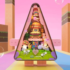 لگو پاتریک چراغدار 650 قطعه مدل AB0034 Patrick Star_اسباب بازی