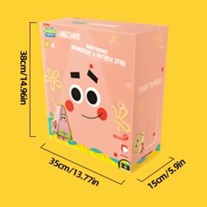 لگو پاتریک چراغدار 650 قطعه مدل AB0034 Patrick Star_اسباب بازی