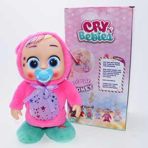 عروسک گریه کن و راه رونده کرای بیبی 30 سانتی مدل Cry Baby 1293_اسباب بازی