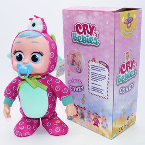 عروسک گریه کن و راه رونده کرای بیبی 30 سانتی مدل Cry Baby 1296_اسباب بازی