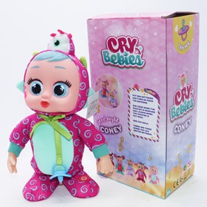 عروسک گریه کن و راه رونده کرای بیبی 30 سانتی مدل Cry Baby 1296_اسباب بازی
