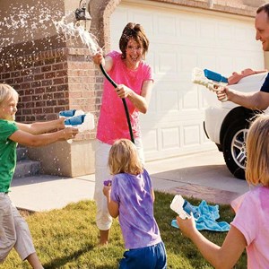 تفنگ اسباب بازی آب پاش رنگ سرمه ای مدل Water Gun 04s_اسباب بازی