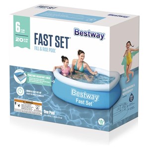 استخر بادی قطر 183 سانتیمتری بست وی سه لایه مدل Bestway 57392_اسباب بازی