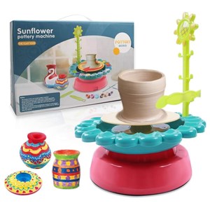 چرخ سفالگری کودک سان‌ فلاور مدل 2110A Sunflower_اسباب بازی