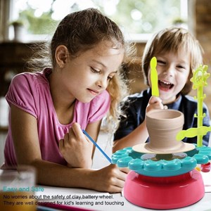 چرخ سفالگری کودک سان‌ فلاور مدل 2110A Sunflower_اسباب بازی