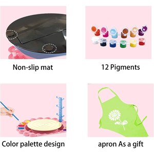 چرخ سفالگری کودک سان‌ فلاور مدل 2110A Sunflower_اسباب بازی