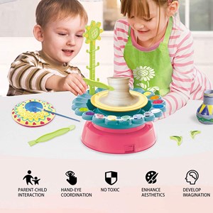 چرخ سفالگری کودک سان‌ فلاور مدل 2110A Sunflower_اسباب بازی