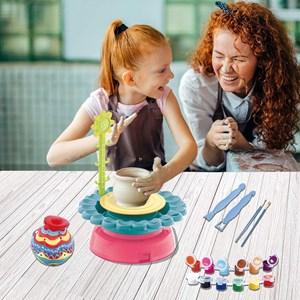 چرخ سفالگری کودک سان‌ فلاور مدل 2110A Sunflower_اسباب بازی