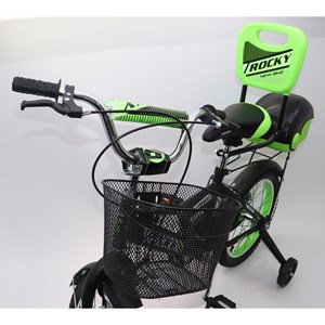 دوچرخه اورجینال کودک سایز 16 رنگ سبز مدل راکی ROCKY 16_اسباب بازی