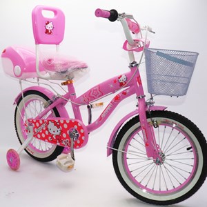 دوچرخه اورجینال کودک سایز 16 رنگ صورتی طرح کیتی مدل اسمارت Smart_اسباب بازی