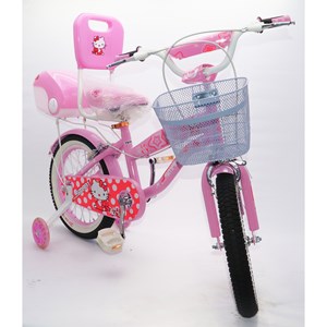 دوچرخه اورجینال کودک سایز 16 رنگ صورتی طرح کیتی مدل اسمارت Smart_اسباب بازی